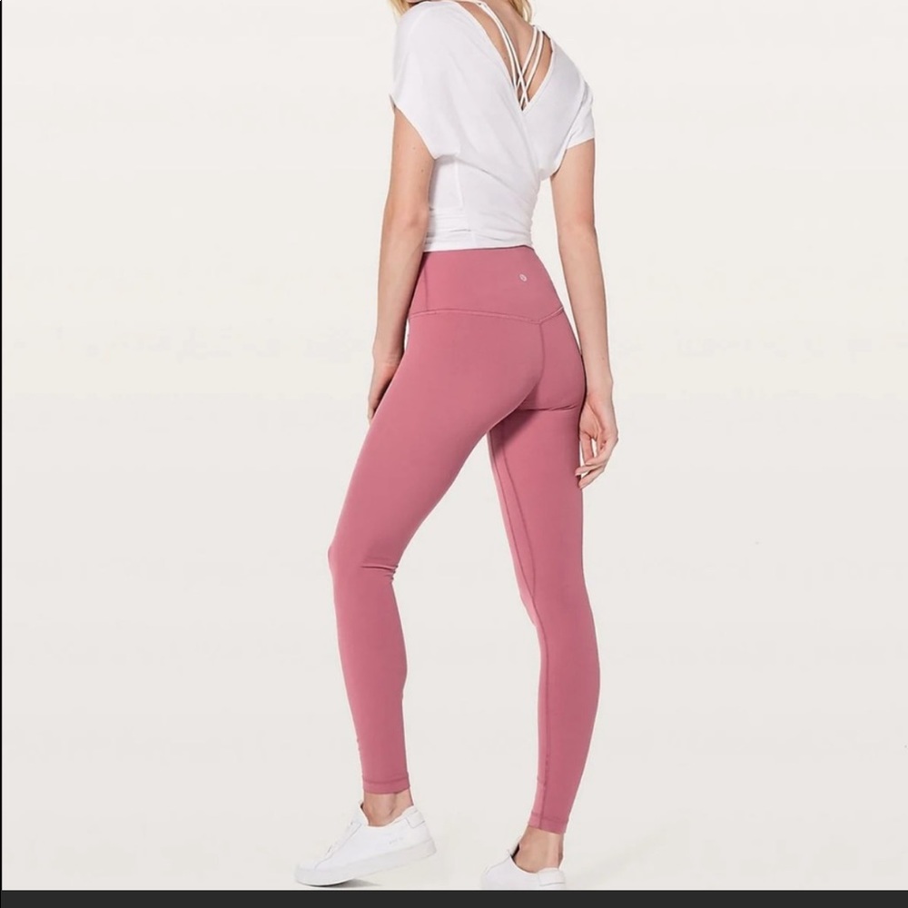 Lululemon align rose moss color